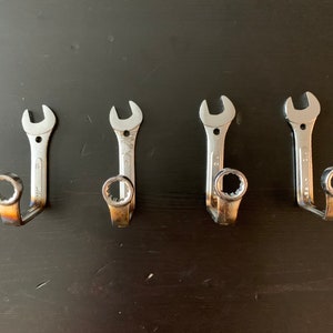 4 PACK - Small Wrench Hooks