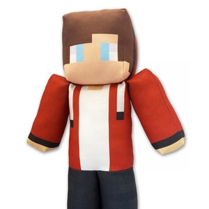 JJ Plush Toy Minecraft Youtuber From Mikey and JJ - Etsy