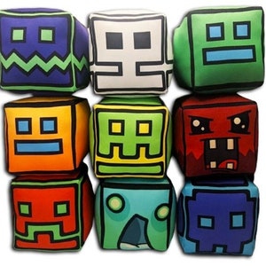 Geometry Dash Plush Toy Icon