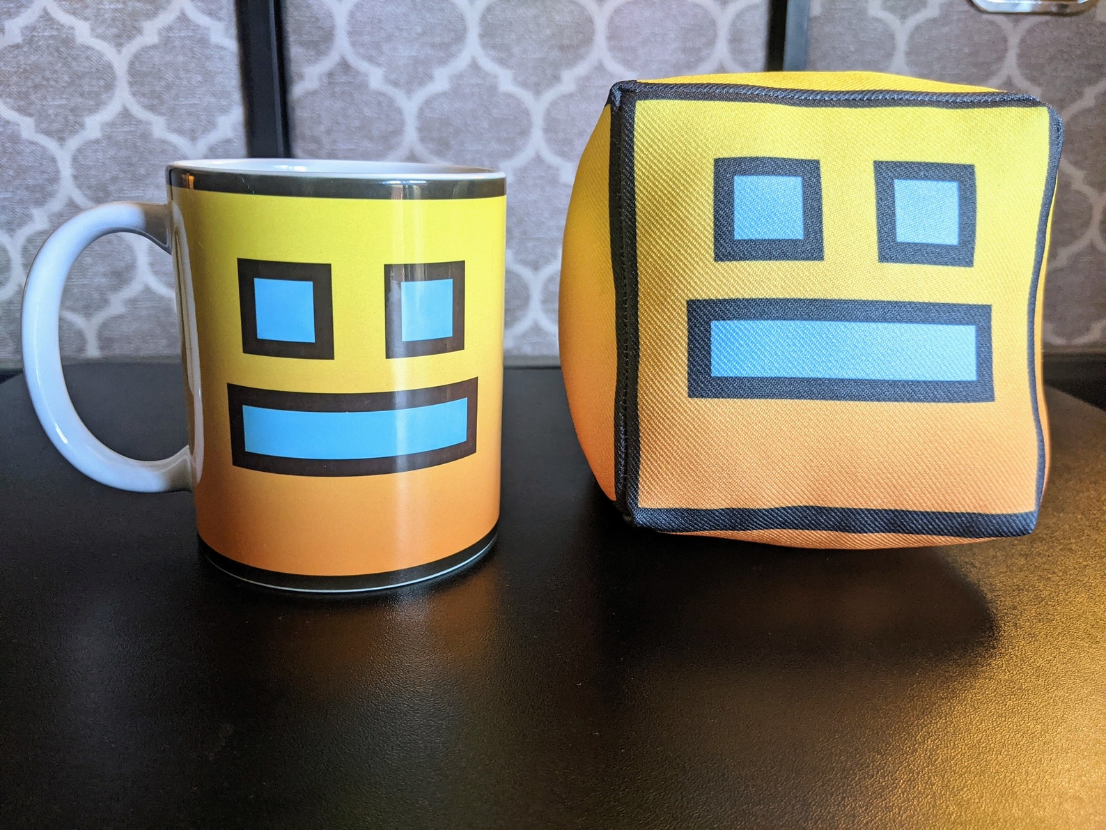 Geometry Dash Icon Mug and Plush Combo - Etsy Finland