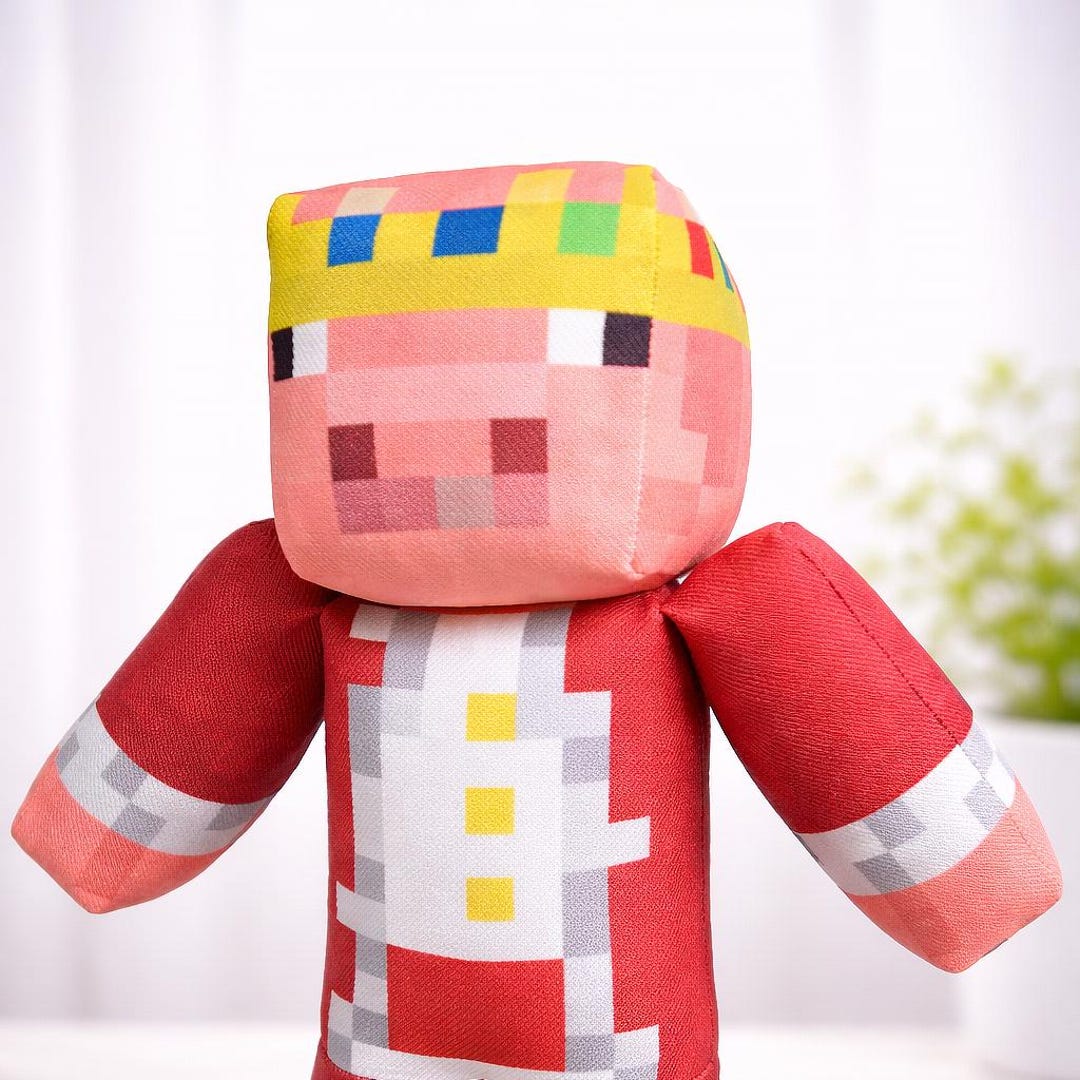 ハンドメイド ぬいぐるみ TENBLANK Technoblade Plush Toy - Etsy
