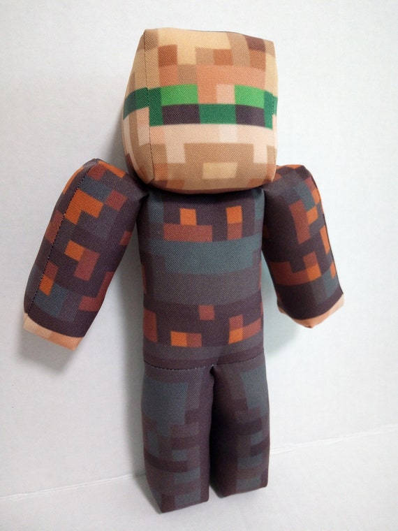 pewdiepie minecraft skin inspired plush toy