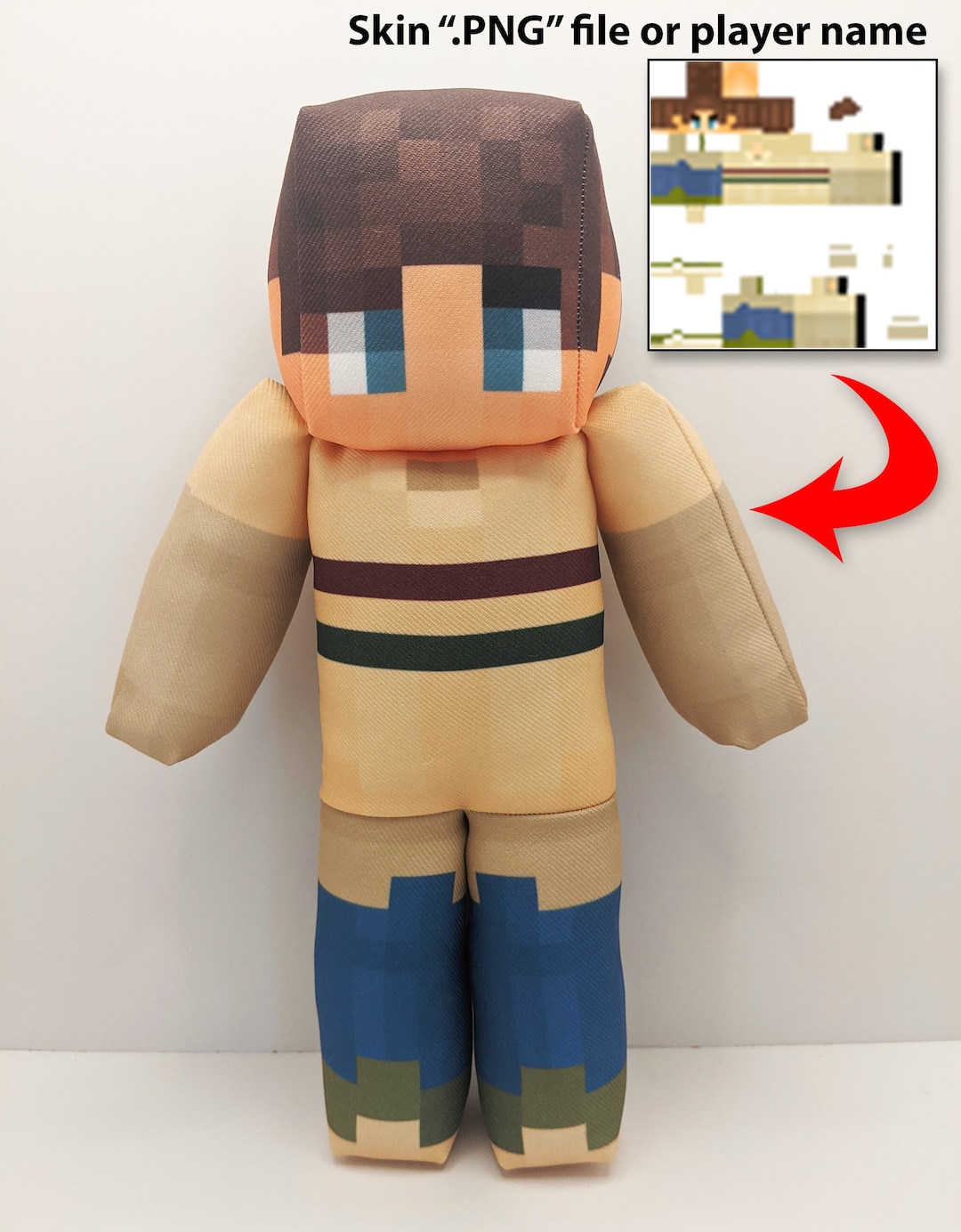 Custom Minecraft Skin Plush Toy Using Any Player - Etsy Custom Minecraft Skin Plush Toy Using Any Player - Etsy