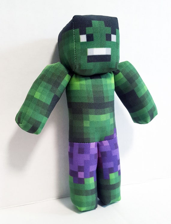 minecraft block plush