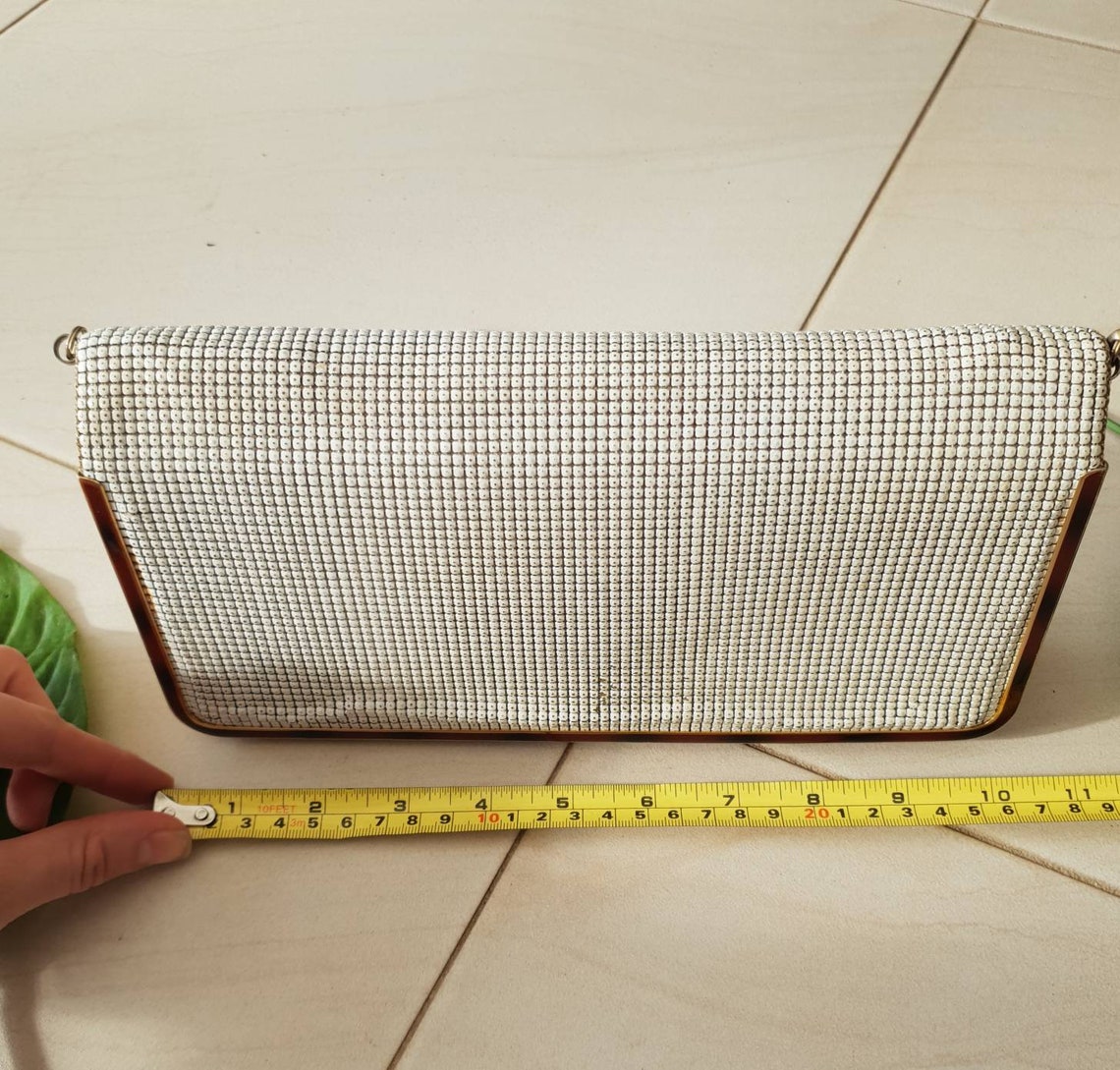 vintage glomesh clutch