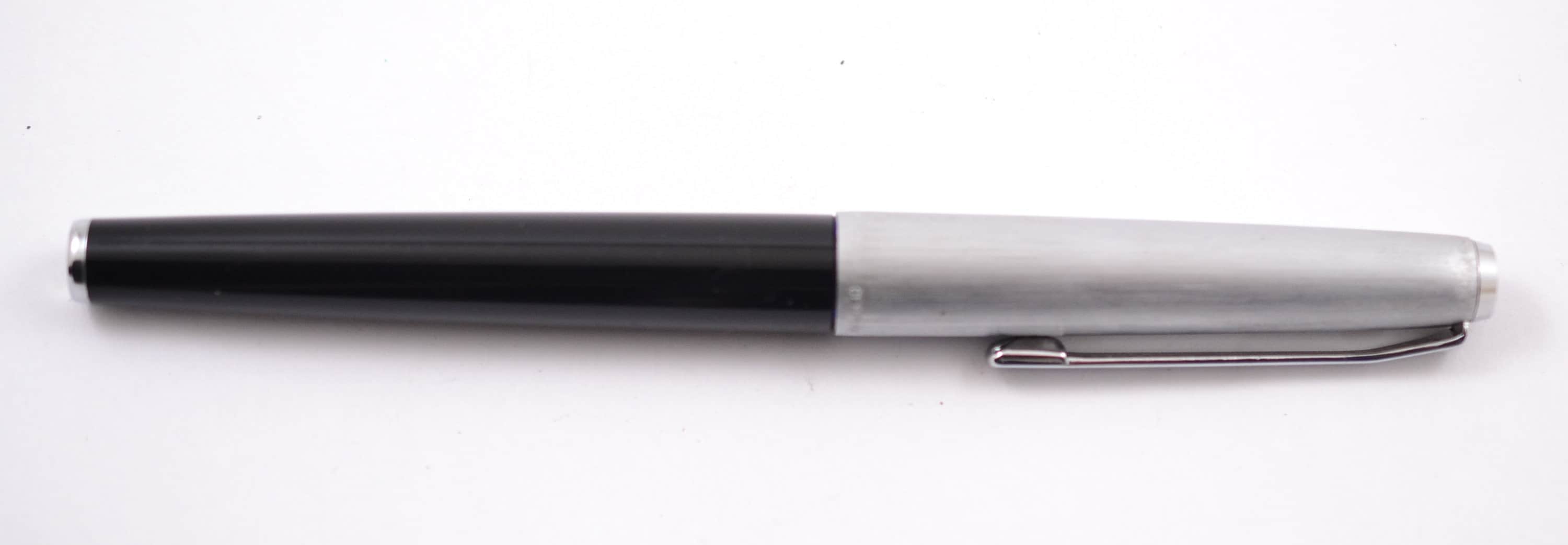 Rare 1970's Pelikan SILVEXA No.28 Brushed Aluminum 14K 585