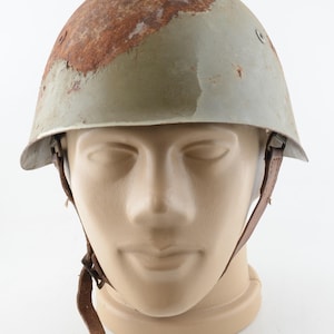 Vintage Bulgarian Comunist Army Helmet model 1974 Size 58