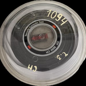 Scotch Sicherheit Computer Tape CPI 6250 777 3 M Eine Rolle Spule, Magnet U - Magnetband Computer Daten Speicher Magnetismus PNG