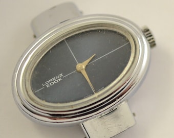 Vintage señoras Lorenz Edox Reloj de pulsera de viento manual hecho en Suiza 17J