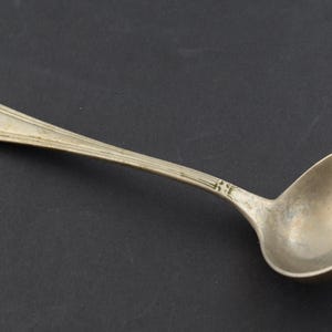 Vintage Antique Small Ladle Art Nouveau Berndorf Alpacca.