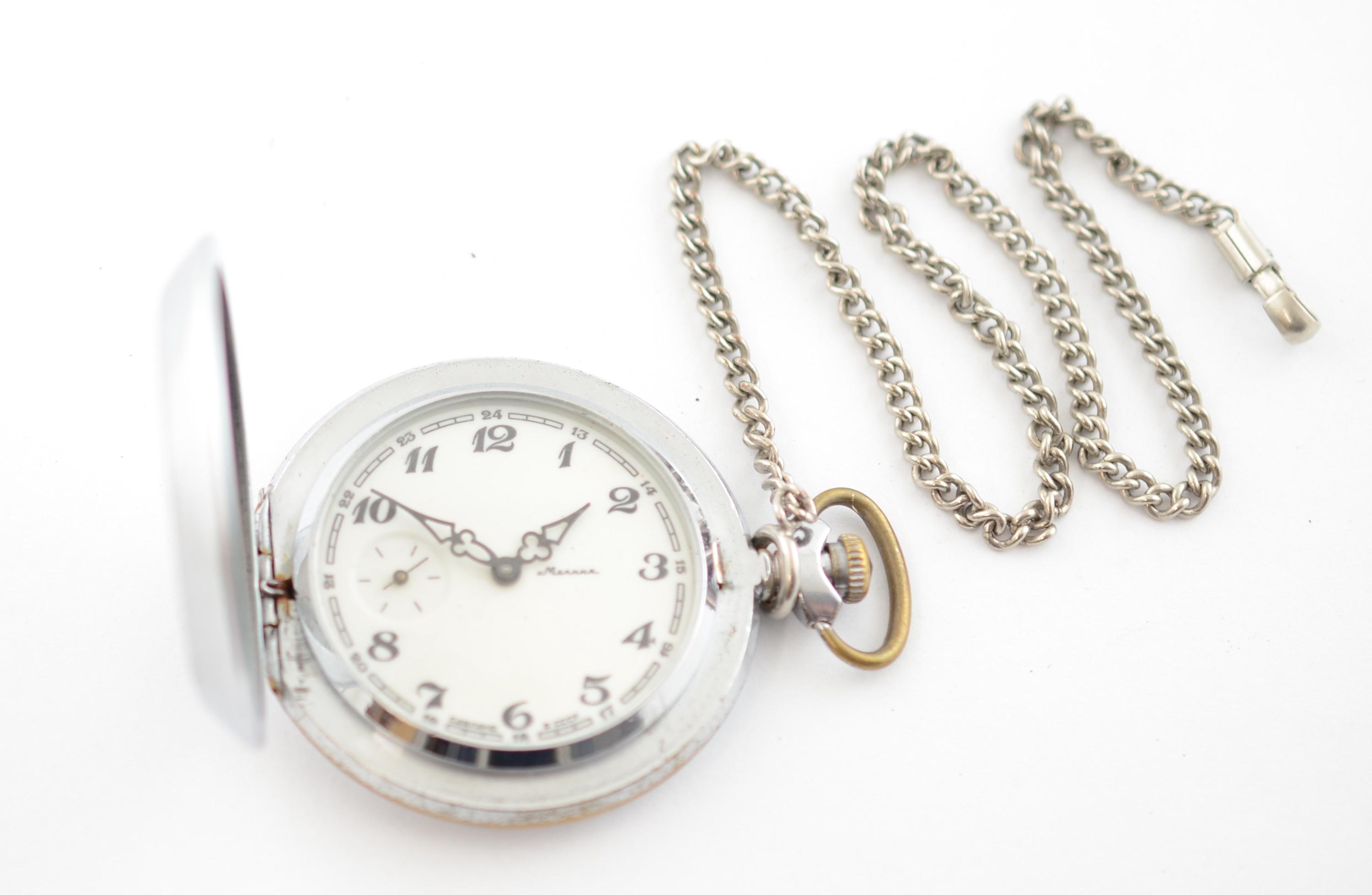 Vintage Sowjetunion UdSSR mechanische Handaufzug Open Face - Main Image