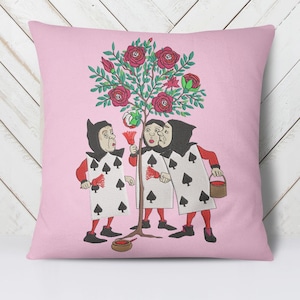 Malerei die Rosen - Stickdatei - Alice im Wunderland - 4x5, 5x6, 5x7, 6x8, 7x9, 8x10, 9x12 und 10x14