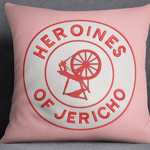 Heroines of Jericho -  Digital Machine Embroidery Design - 3x3, 4x4, 5x5, 6x6, 7x7, 8x8, 9x9, 10x10, 12x12 and 14x14