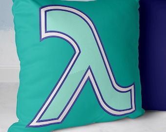 Lettere greche Lambda - Design ricamo macchina digitale - 2.5x2.5, 3x3, 4x4, 5x5, 6x6, 7x7, 8x8, 9x9, 10x10, 11x12 e 13x14