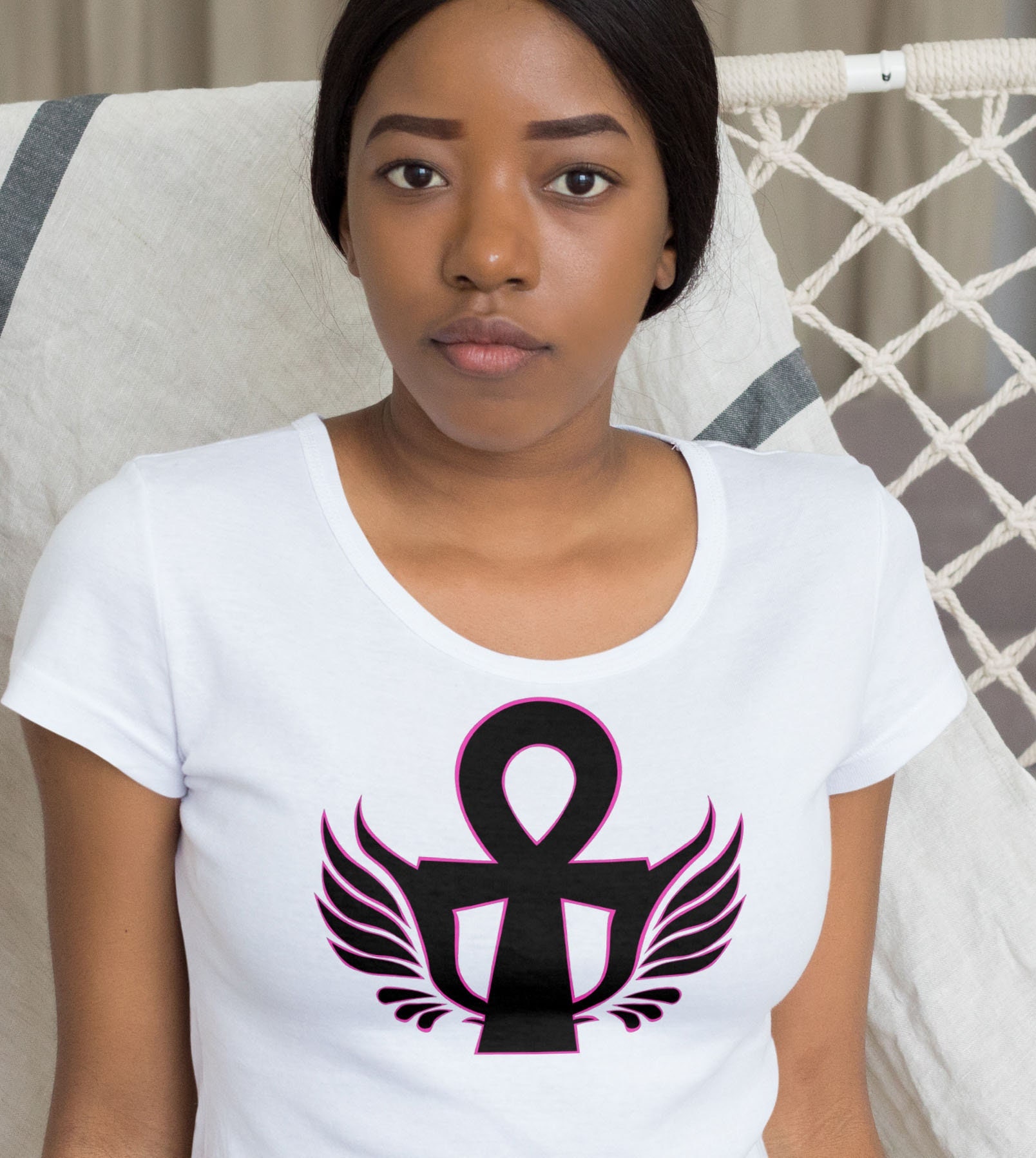 Ankh with Wings - Silhouette and Cricut  Cut Files - Jpeg, Svg, Eps, Png, Gsp - High Resolution - Clipart