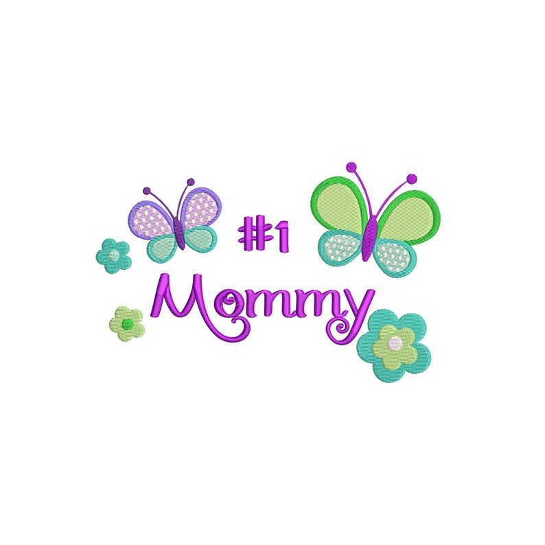 Happy mothers day 1 mommy embroidery design 3x4  etsy Happy mothers day 1 mommy embroidery design 3x4  etsy