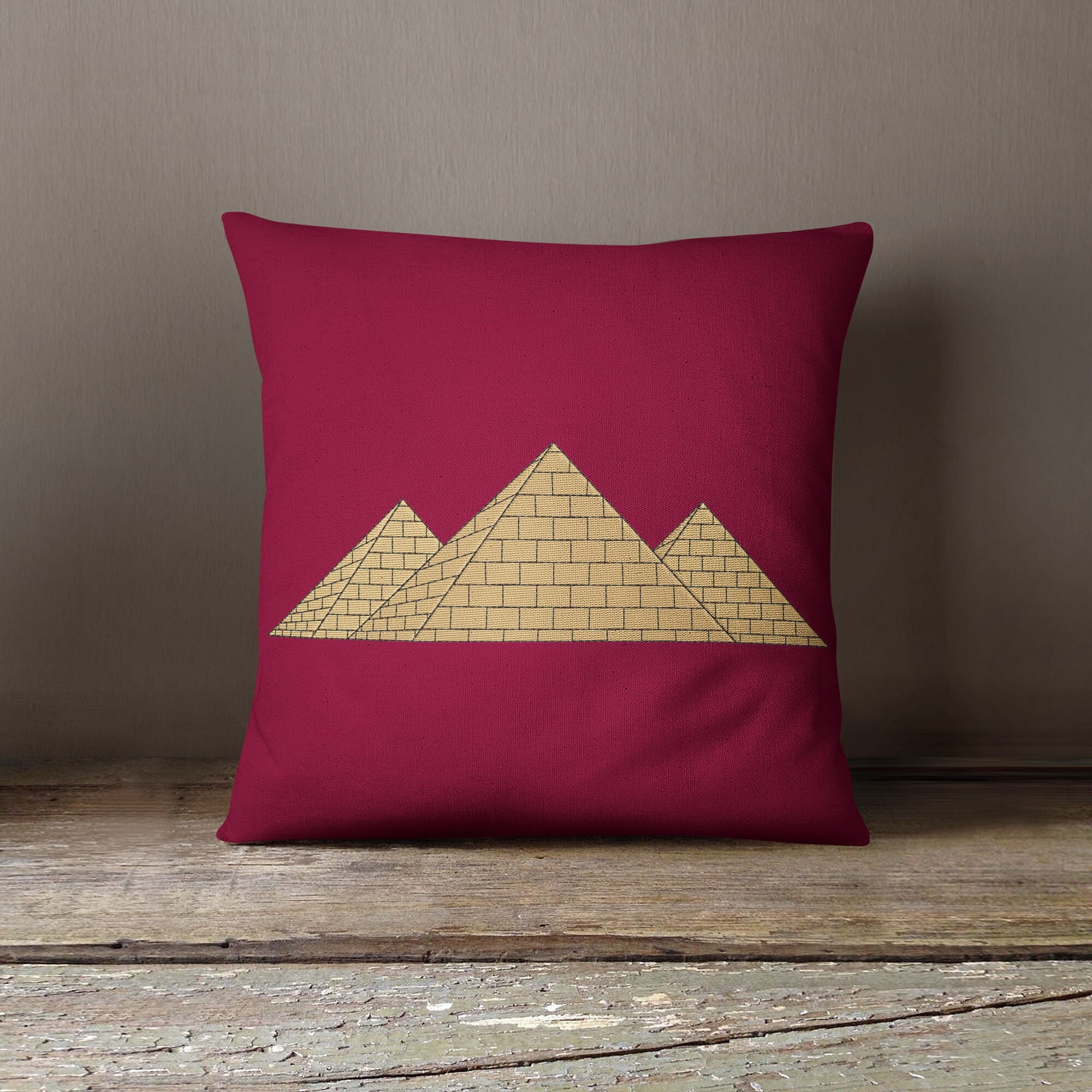 Pyramids Embroidery Triple Pyramids - Digital Machine Embroidery Design - 2x3, 2x4, 2x5 ...