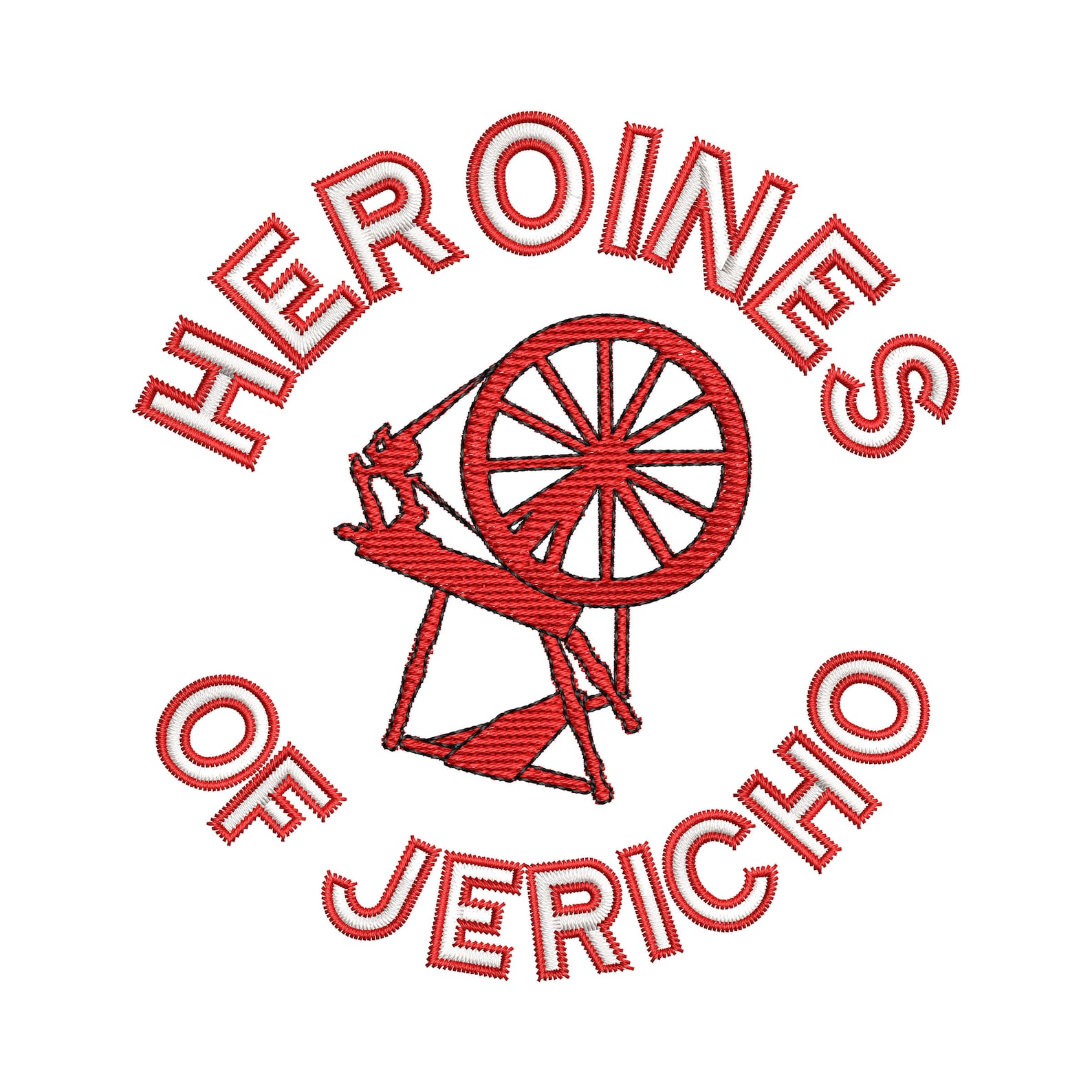 Heroines of Jericho Design 3 Digital Machine Embroidery Etsy