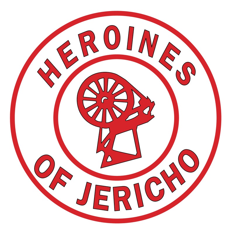 Heroines of Jericho Wheel Flipped Silhouette & Cricut Cut Etsy