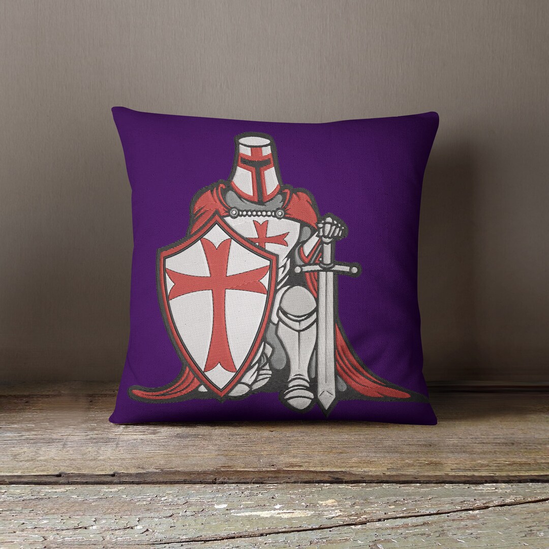 Knight Templar or Crusader - Digital Machine Embroidery Design - 4x4 ...