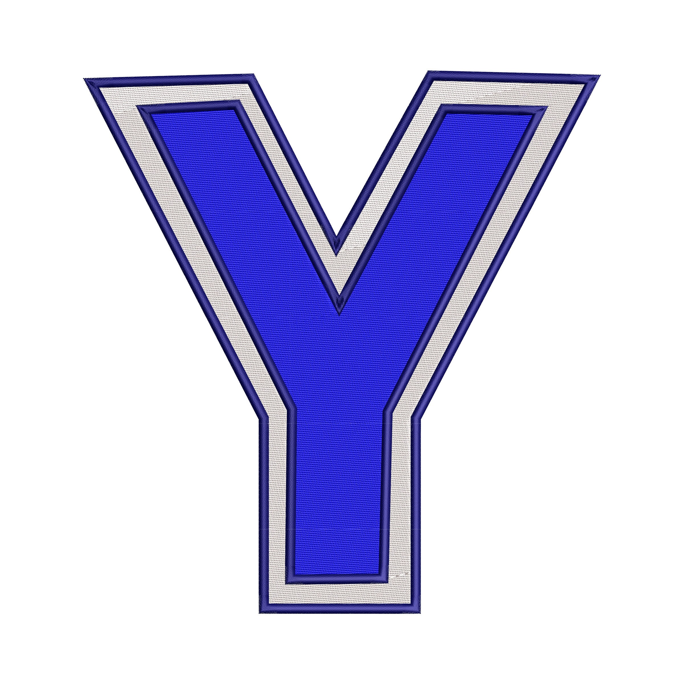 【2025年新作】 Y or Upsilon Letters Greek - Embroidery Machine Digital ビジネス・経済