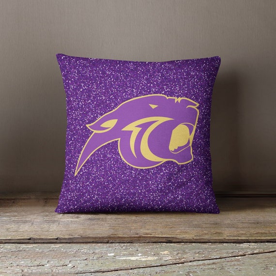 Purple Two Toned Panther Mascot Silhouette and Cricut Cut | Etsy