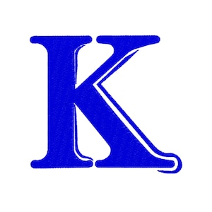 Ordem das letras do alfabeto da estrela oriental "K, L, M, N e O" apenas - 3x3 e 4x4 - Arquivo digital de desenho de bordado