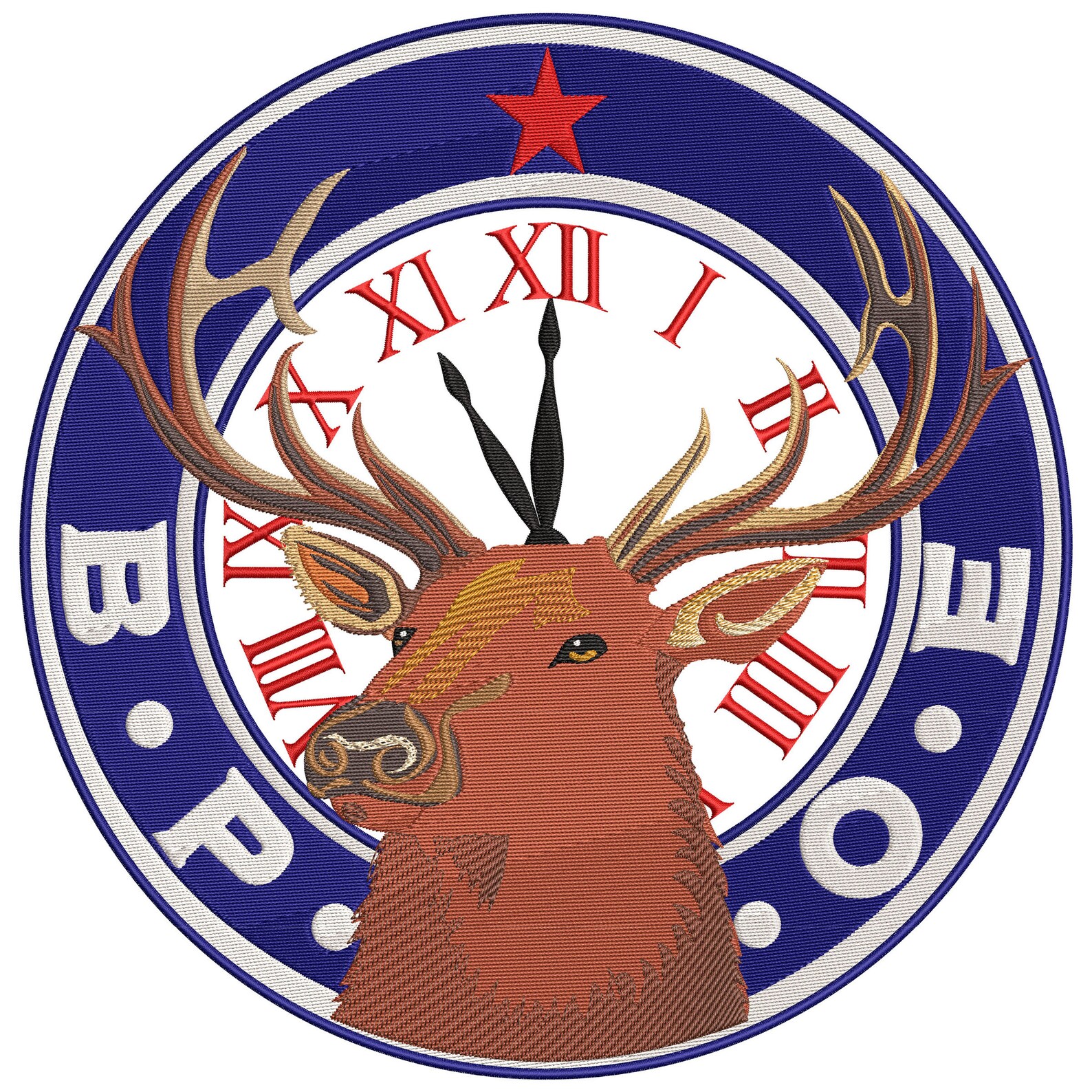 ELKS Lodge Emblem or Logo Less Dense No White Fill Digital Etsy