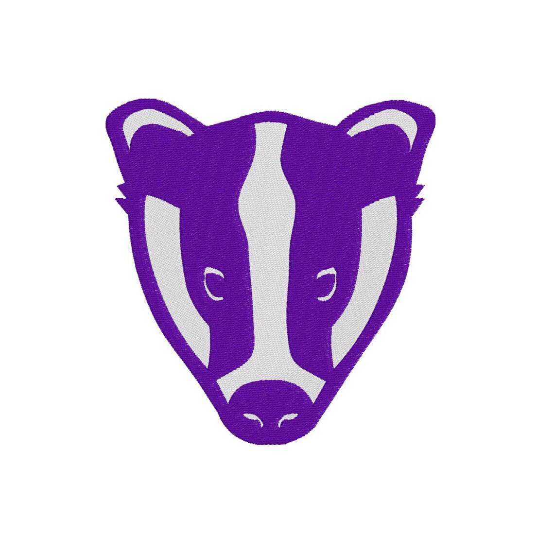 Badger Mascot Embroidery Design 3 Sizes 4x4 5x5 8x8 Etsy