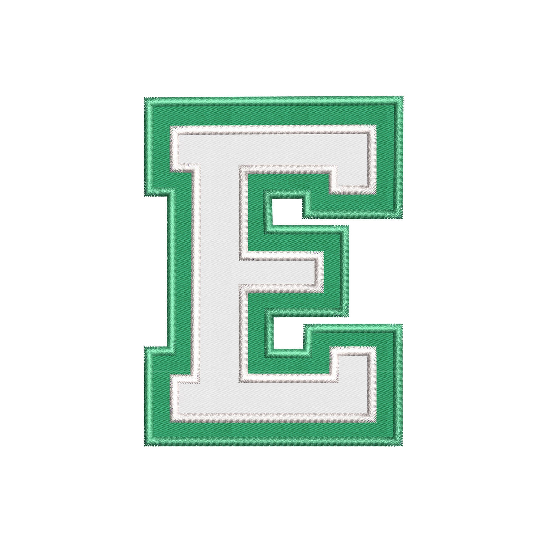 O.E.S. Block Appliqué Alphabet 4.5 Embroidery Design | Etsy