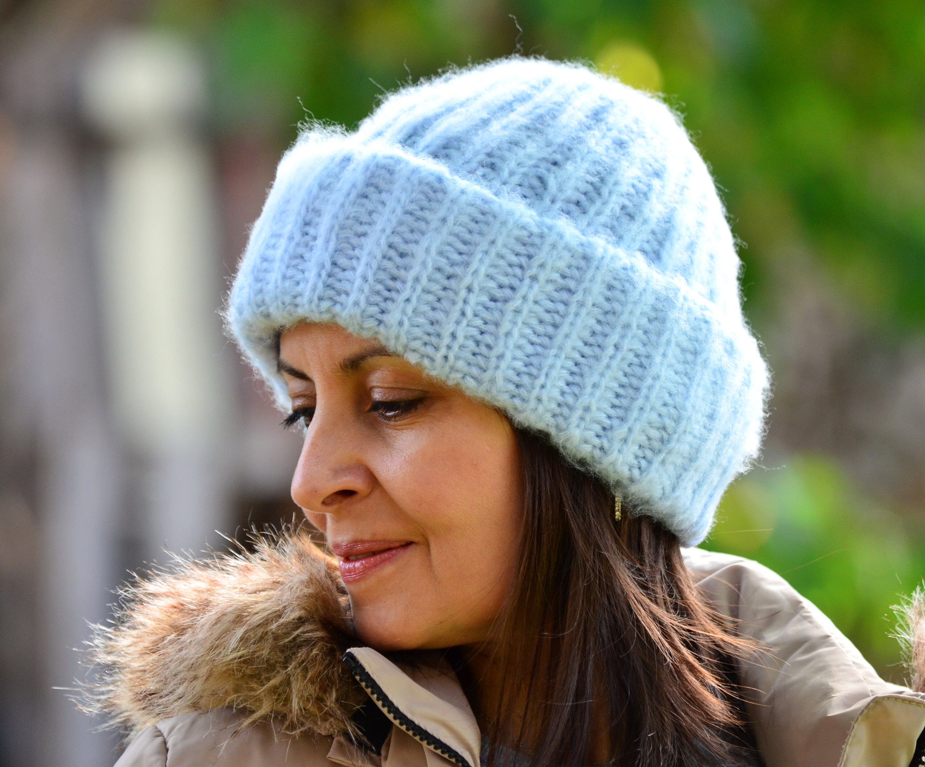 mohair hat
