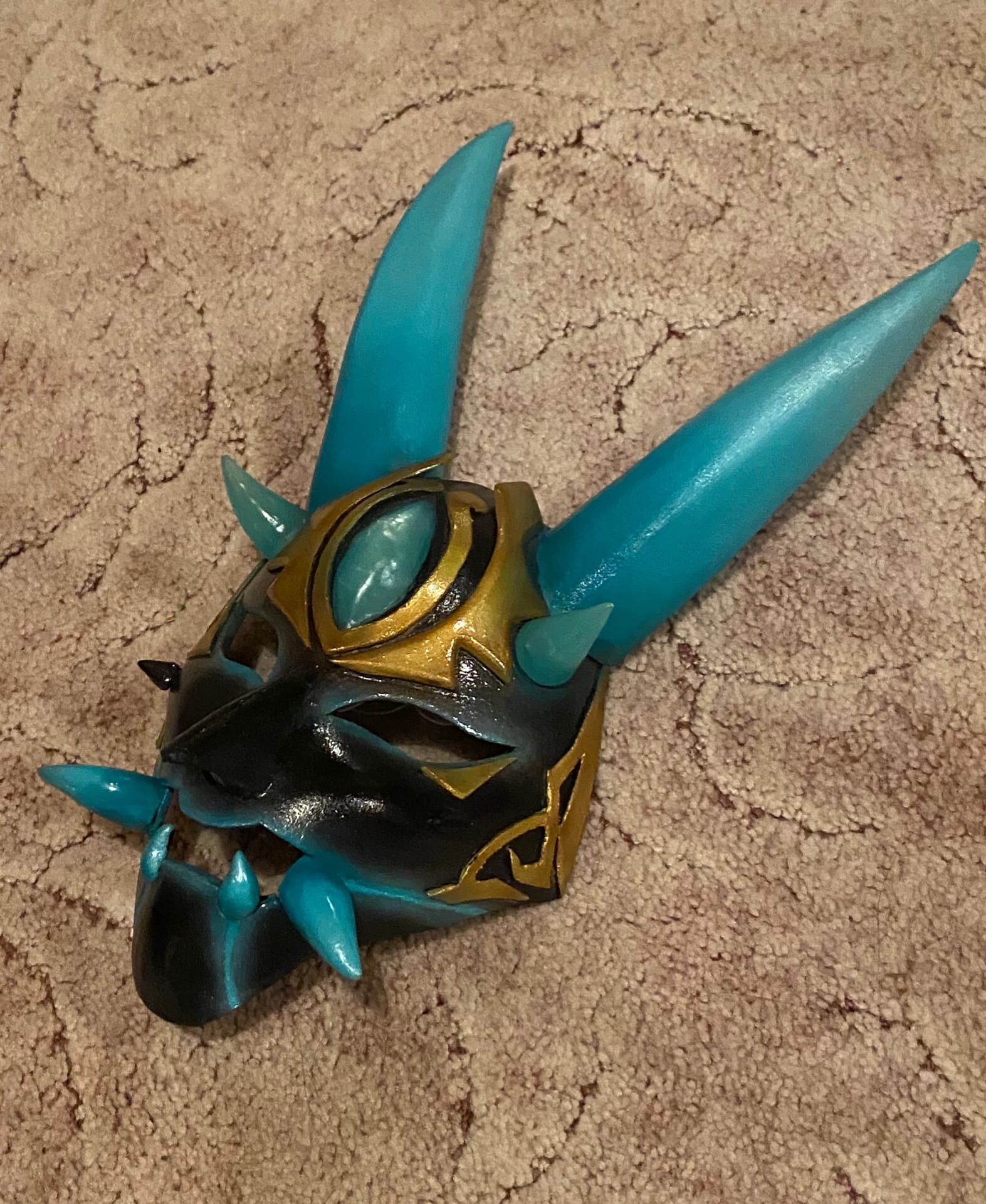 Genshin Impact Xiao Cosplay Mask Etsy