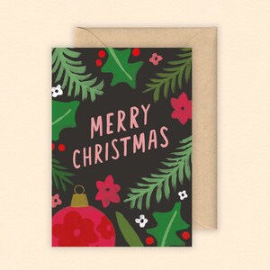 Cartolina di buon Natale / carta festiva