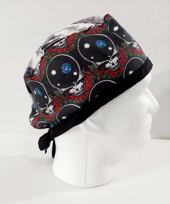 Skull Cap, Doo Rag, Scrub Cap, Surgical Hat, Surgery Cap, Welding Cap, The Dead, Skulls