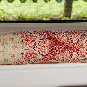 Draft Stopper, Breeze Stopper, Insect Repellent, Window Draft Stopper, Door Draft Stopper, All Season, Cedar *FILLED *, Bohemian