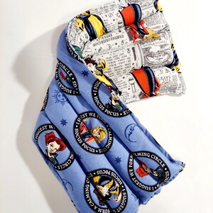 Rice-flax seed therapeutic heating-cooling neck wrap, heat pad, cold pack, Witches, Sisters
