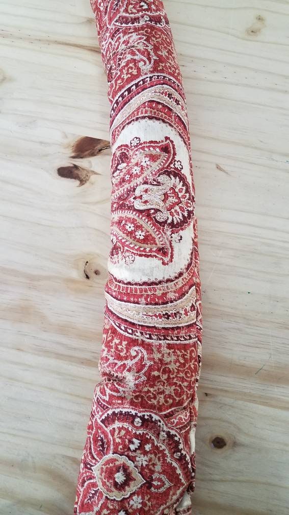 Draft Stoppers, Door draft Stoppers, window draft Stoppers, *FILLED* cedar, home decor, red and