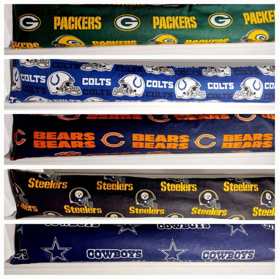 Draft Stopper, Door Draft Stopper, Door Snake, Window Draft Stopper, Breeze Blocker, Insect Repellent, FILLED W/CEDAR, Football