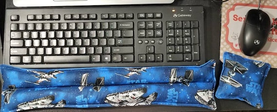Star Wars, rice-flax seed therapeutic heating/cooling keyboard wrist supports, mouse support, wrist support, office gift