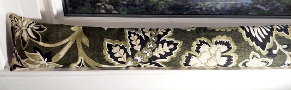 Draft stoppers, window draft stopper, door draft stopper, breeze stopper, insect repellent, cedar FILLED, Floral