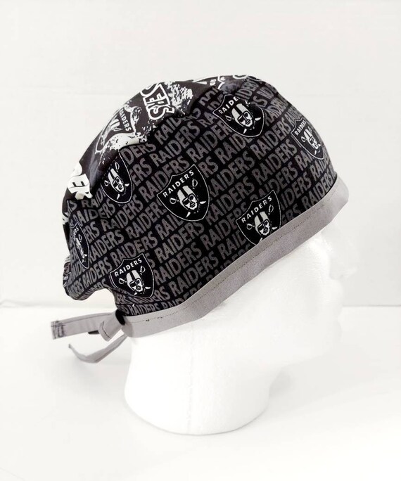 Skull Cap, Doo Rag, Welding Cap, Surgical Hat, Scrub Cap, Surgery Hat, Raiders