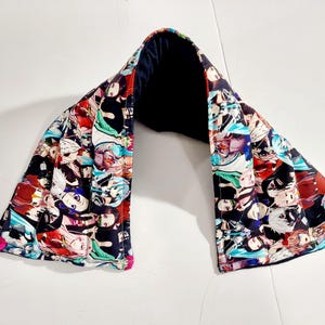 Rice-flax seed therapeutic heating-cooling pad back, neck wrap, eye bag, rice bag, heat pad, cold pack, Anime, mash-up