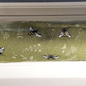 Draft Stopper, Door Draft Stopper, Breeze Stopper, Insect Repellent, Window Draft Stopper, FILLED W/CEDAR, Sound Barrier, Beess