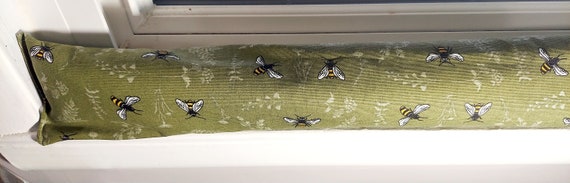 Draft Stopper, Door Draft Stopper, Breeze Stopper, Insect Repellent, Window Draft Stopper, FILLED W/CEDAR, Sound Barrier, Beess