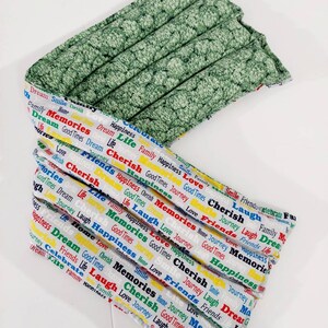 Rice-flax seed therapeutic heating/cooling pad, rice bag, heat pad, doula, Inspiration