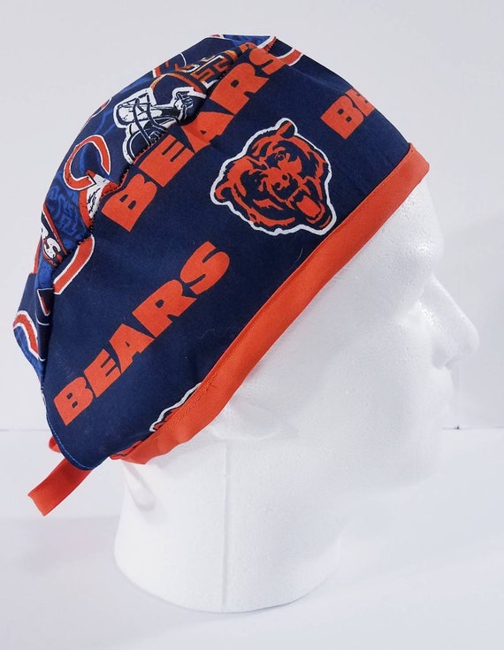 Skull Cap, Doo Rag, Surgical Cap, Scrub Cap, Chicago Bears