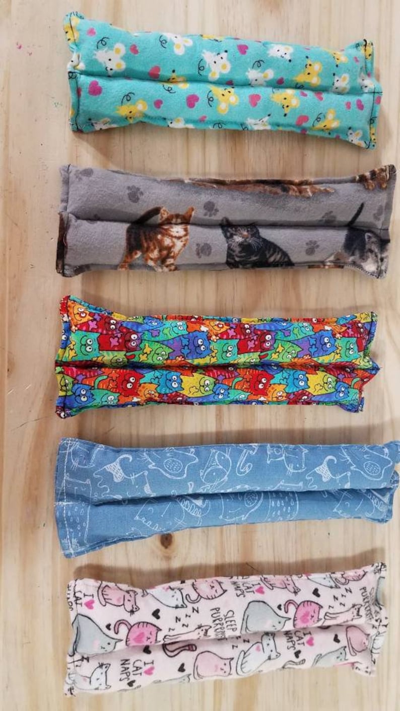 Kitty Catnip Pillow Stick Cat Toy Catnip Toy Etsy