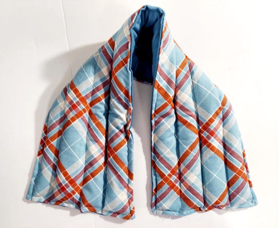 Rice-flax Seed Heating/cooling Neck Wrap, Heat Pad, Cold Pack