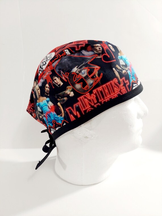 Skull Cap, Doo Rag, Welding Cap, Surgical Hat, Scrub Cap, Head Covering, Chemo Hat, IN This Moment