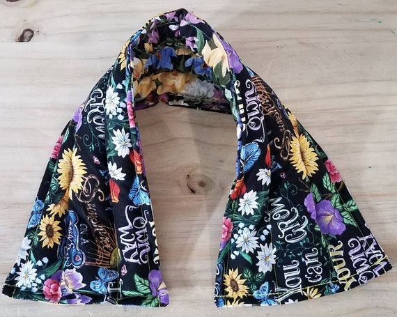 Rice-flax seed therapeutic heating-cooling pad, neck wrap, heat pad, cold pack, rice bag, doula, garden, flowers